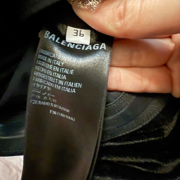 Balenciaga Draped Mini Dress - Picture 8 of 11